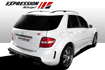 Mercedes ML63 AMG  wide body kit expression Motorsport